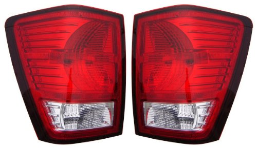 JEEP GRAND CHEROKEE PAIR TAIL LIGHT 07-09 NEW Tail Lights Eagle Eye Lights CS291-B000R/L