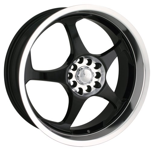 Ak-90 Ak-90 Black/M.Lip(Hub Area) -17X7 5-Bolt 100/114.3 +40Mm 72.62Mm Car Wheel Group WH-490-7703B