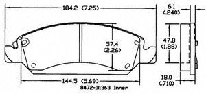 Brake Pads Power Stop 17-1363