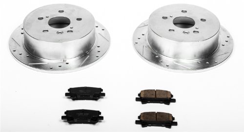 Power Stop K5333 Rear One-Click Brake Kit Brake Kits Power Stop K5333