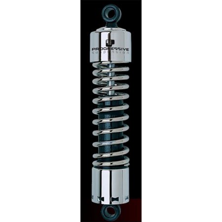 Progressive Suspension 412-4013C 12 Standard 412 Series Shocks For Harley Davidson 4-Speed FX FXWG without Cover Shocks & Struts Progressive Suspension ZZ 222004