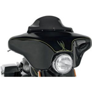 Klock Werks 6.5 Flare Windshield Black 1996-2009 Touring For Harley-Davidson Windshields & Accessories Klock Werks ZZ 2310-0213