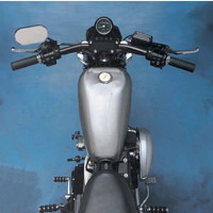 BKRider 2.25 Gallon Rubber Mount Gas Tank for Harley-Davidson Sportster Models Gas Tanks Generic Yr 1995-03