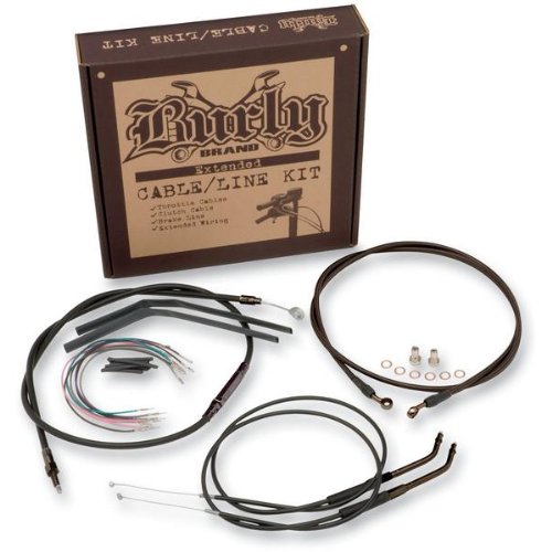 Burly Brand B30-1013 16 Handlebar Wiring Installation Kit for Harley-Davidson Softail Parts Burly ZZ 0610-0482