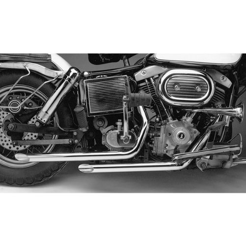 Santee 1-3/4 Drag Pipes for Harley-Davidson 1970-84 FL Exhaust Santee CC11038