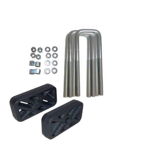 Traxda 404086 1 Rear Lowering Shackle for Chevy Silverado/Sierra 1500 Shackles & Parts Traxda 404086