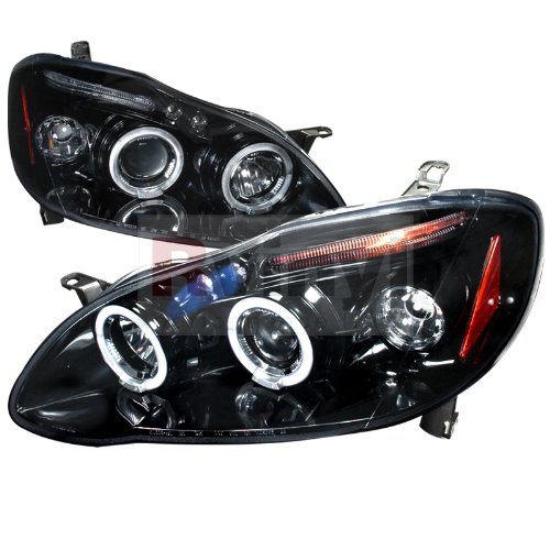 Headlight Assemblies Spec-D Tuning 2LHP-COR03G-TM