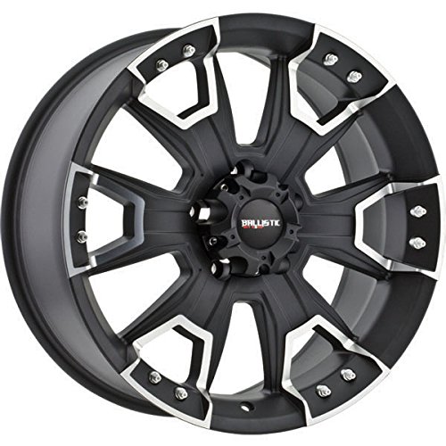 Ballistic Havoc 22x9.5 Black Wheel / Rim 8x180 with a 12mm Offset and a 130.80 Hub Bore. Partnumber 904095868+12FB Heavy Truck Ballistic 904095868+12FB