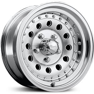 Pacer Aluminum 15x8 Machined Wheel / Rim 5x5.5 with a -20mm Offset and a 108.00 Hub Bore. Partnumber 162M-5885 Car Pacer 162M-5885