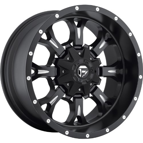 Fuel Krank 18x9 Black Wheel / Rim 5x4.5 & 5x5 with a -12mm Offset and a 72.60 Hub Bore. Partnumber D51718902645 Car Fuel D51718902645