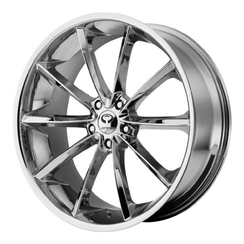 Lorenzo WL032 20x9.5 Chrome Wheel / Rim 5x112 with a 40mm Offset and a 72.60 Hub Bore. Partnumber WL03229556240 Car Lorenzo WL03229556240