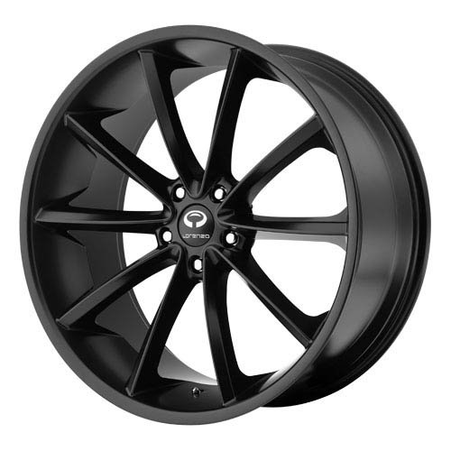 Lorenzo WL032 20x8.5 Black Wheel / Rim 5x112 with a 35mm Offset and a 72.60 Hub Bore. Partnumber WL03228556735 Car Lorenzo WL03228556735