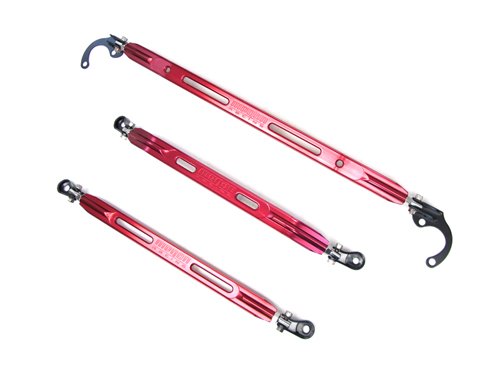 Shocks, Struts & Suspension Megan Racing B-MRB046-FU+FL+RL-RED