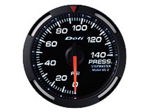 DEFI White Racer 52mm Pressure (fuel or oil) Gauge Oil Pressure Defi defiDF06603