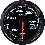 DEFI White Racer 52mm Temperature (water or oil) Gauge Water & Oil Temperature Defi defiDF06703