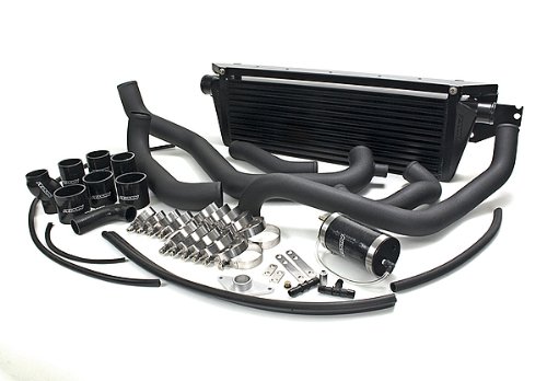Perrin 02-07 WRX/STi FMIC Black Boost Tubes w/ Black Silicone Intercoolers Perrin paPSP-ENG-400-2BK