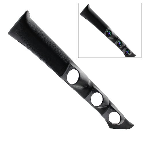 Spyder Auto PGP-AI94 Acura Integra 94-01 3 Hole A-Pillar Gauge Pod Housing Pods Spyder Auto PGP-AI94