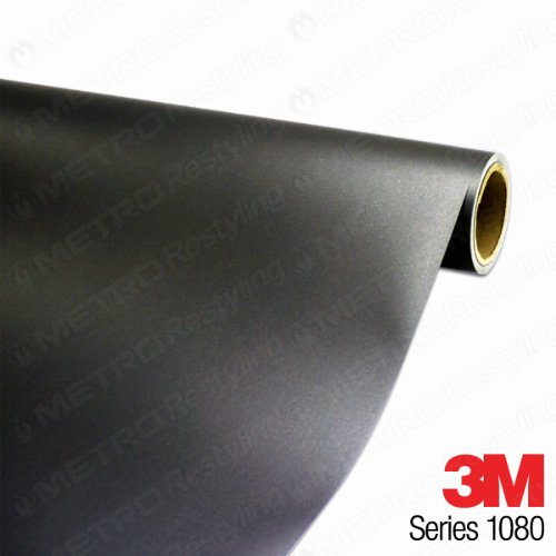 5ft x 50ft (250 Sq/ft) 3M MATTE Dark Gray M261 Scotchprint Car Wrap Vinyl Film 1080 Series Dash Covers & Pads 3M MATTE1080M261