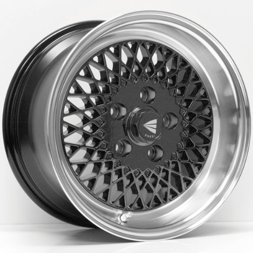 Enkei ENKEI92- Classic Series Wheel, Black (15x7 - 4x114.3/4x4.5, 38mm Offset) One Wheel/Rim Racing Enkei 465-570-4838BK