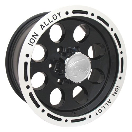 Alloy Ion Style 174 18x9 Black Wheel / Rim 5x5 with a 0mm Offset and a 83.80 Hub Bore. Partnumber 174-8973B Car Ion Alloy 174-8973B