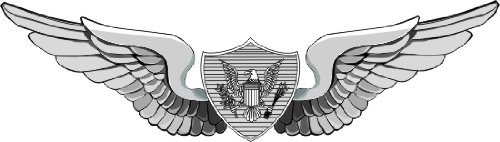 US Army Aircrew Wings Decal Sticker 3.8 Decals Army Decals