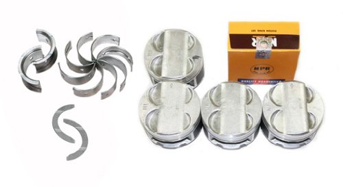 Evergreen PSBR4008B/0/0/0 Acura DOHC B18C5 16V Piston Set w/ Main & Rod Bearings Rings Evergreen Parts And Components PA44008B