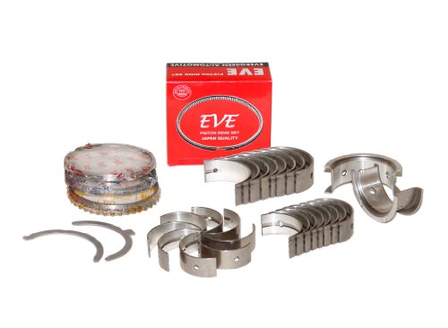 Evergreen RSBR4026/0/1/1 Oversizes Honda D16A1 D16A6 D16Z6 Ring Set w/ Main & Rod Bearings Rings Evergreen Parts And Components RS4026A