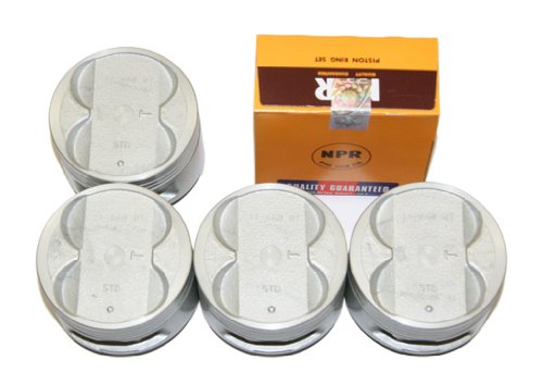 Evergreen PA22012B.STD Toyota Geo 4AGE Piston Set Rings Evergreen Parts And Components PA22012B