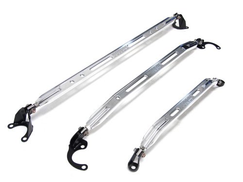 Torque Struts Megan Racing B-MRB049-FU+RU+FL-Polish