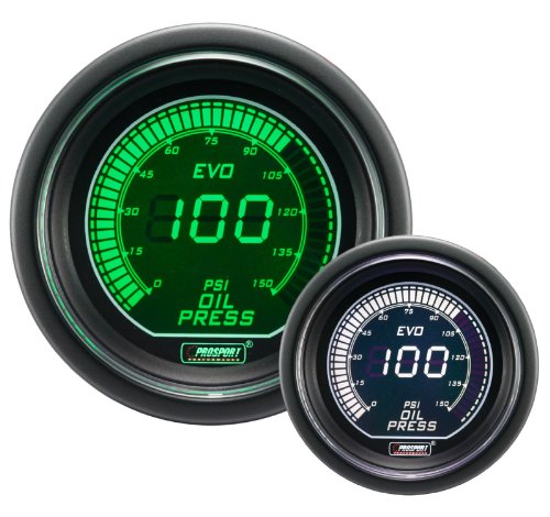 Oil Pressure Prosport Gauges 216EVOWGEOP.PSI