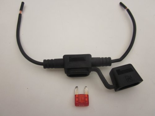 2x Two Littlefuse In-line Inline in Line ATM ATP Fuse Holder 30a Black Mini 14-16 Ga 0fhm0001zxj Inline Low Profie Waterproof. Fuse Holders Littlefuse 0FHM0001ZXJ