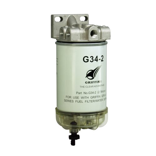 Griffin G341-2 Spin-On Fuel Filter / Water Separator Fuel & Water Separators Griffin Filters G341-2