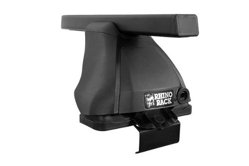 Rhino-Rack USA DS126B-DK206 2500 Multi Fit Euro Roof Rack System Car Surfboard Racks Rhino Rack DS126B-DK206