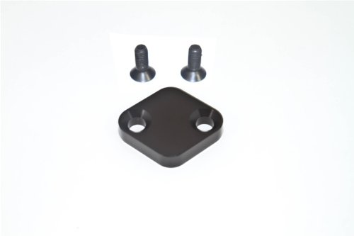 TORQUE SOLUTION EGR DELETE BLOCK OFF PLATE EVOLUTION EVO 1993 93 BLACK Turbochargers Torque Solution TS-EGR-005-3393