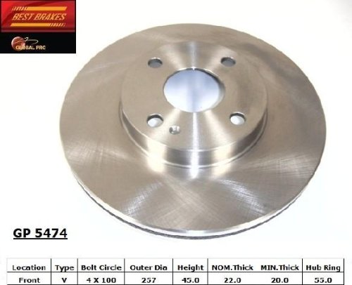 Rotors Best Brake GP5474