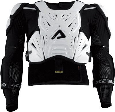 Acerbis Cosmo Jacket Rst Dflctr White S/M Helmets ACERBIS USA INC. 2187680002015