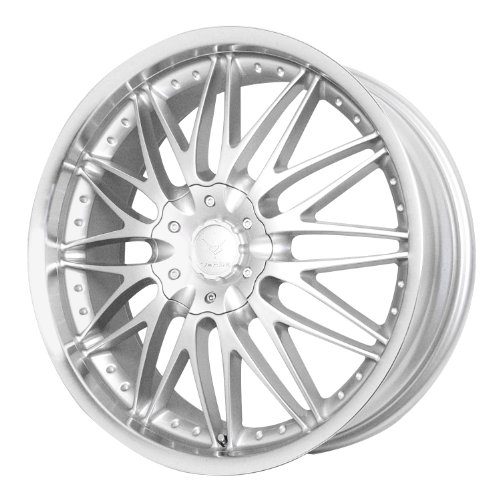 Verde Custom Wheels Regency Silver Wheel with Machined Lip (17x7.5/5x115 mm) Car Verde Custom Wheels V41-771340S