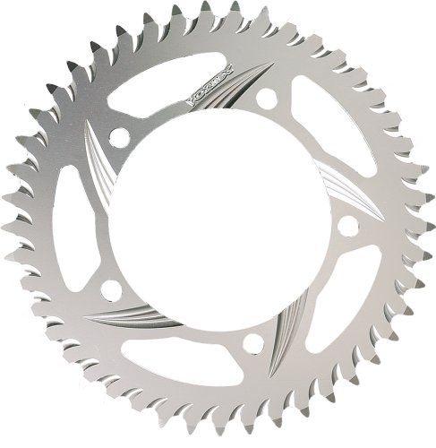 Vortex Aluminum Rear Sprocket - Silver - 40T , Sprocket Teeth: 40, Sprocket Position: Rear, Sprocket Size: 520, Color: Silver, Material: Aluminum 211-40 Sprockets Vortex 211-40