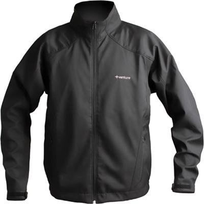 Venture Battery Powered Heated Jacket , Gender: Mens/Unisex, Primary Color: Black, Size: Lg, Apparel Material: Textile, Distinct Name: Black 9690M L Jackets & Vests Venture 9690M L