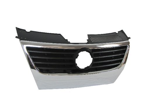 2006-2010 09 08 07 VOLKSWAGON PASSAT GRILLE ASSY W/O SENSOR HOLE NEW GRILL Grilles NEW AFTERMARKET PARTS Y-VWGR005AP-00