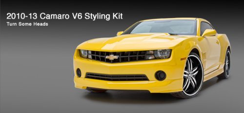 3dCarbon 2010-2013 CAMARO V6 - 4 PC. KIT - (painted: Inferno Orange Metallic - 28/WA502Q) Body 3dCarbon 691999-28/WA502Q