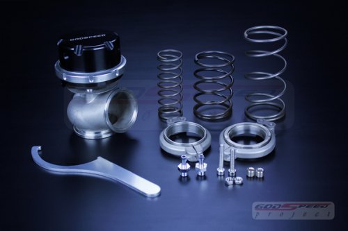 Godspeed 50mm V Band Turbo Wastegate 5 Tall Rs-series 7,12,19 Psi /T4 T66 T70 Wastegates Godspeed wg-010