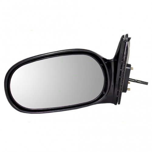 New Drivers Manual Remote Side Mirror Assembly w/ Lever Adjustment Aftermarket Mirrors AUTOANDART 6333-4676L