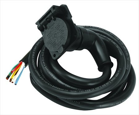 Bargman 50-67-618 7-Way Trailer Connector Connectors Bargman 50-67-618