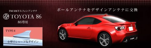 Beat-Sonic FDA43-D6S Argento Functional Shark Fin Antenna Antennas Beat-Sonic FDA43-D6S