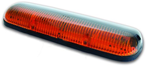 Pacer Performance 20-253AC Hi-Five Amber Chevy Style Center Cluster Cab Roof LED Light Performance Parts & Accessories Pacer Performance 20-253AC
