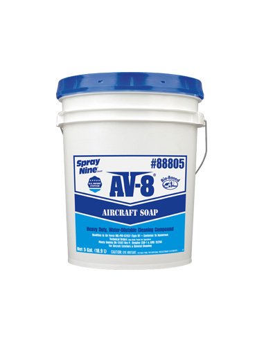 Permatex 88805 AV-8 Aircraft Soap, 5 Gallon Pail Household Cleaning Permatex 88805