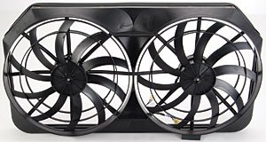 JEGS Performance Products 52140 Dual 16 Truck Fans Only Kits JEGS 555-52140
