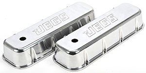 JEGS Performance Products 50105 Cast Aluminum Valve Covers Valve Covers JEGS 555-50105