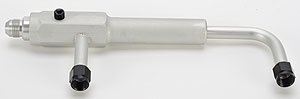 JEGS Performance Products 15074 Adjustable Billet Fuel Line with Filter Fuel Inlet Repair Fittings & Gaskets JEGS 555-15074